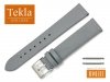 Pasek do zegarka TEKLA PT26 skórzany 18 mm szary